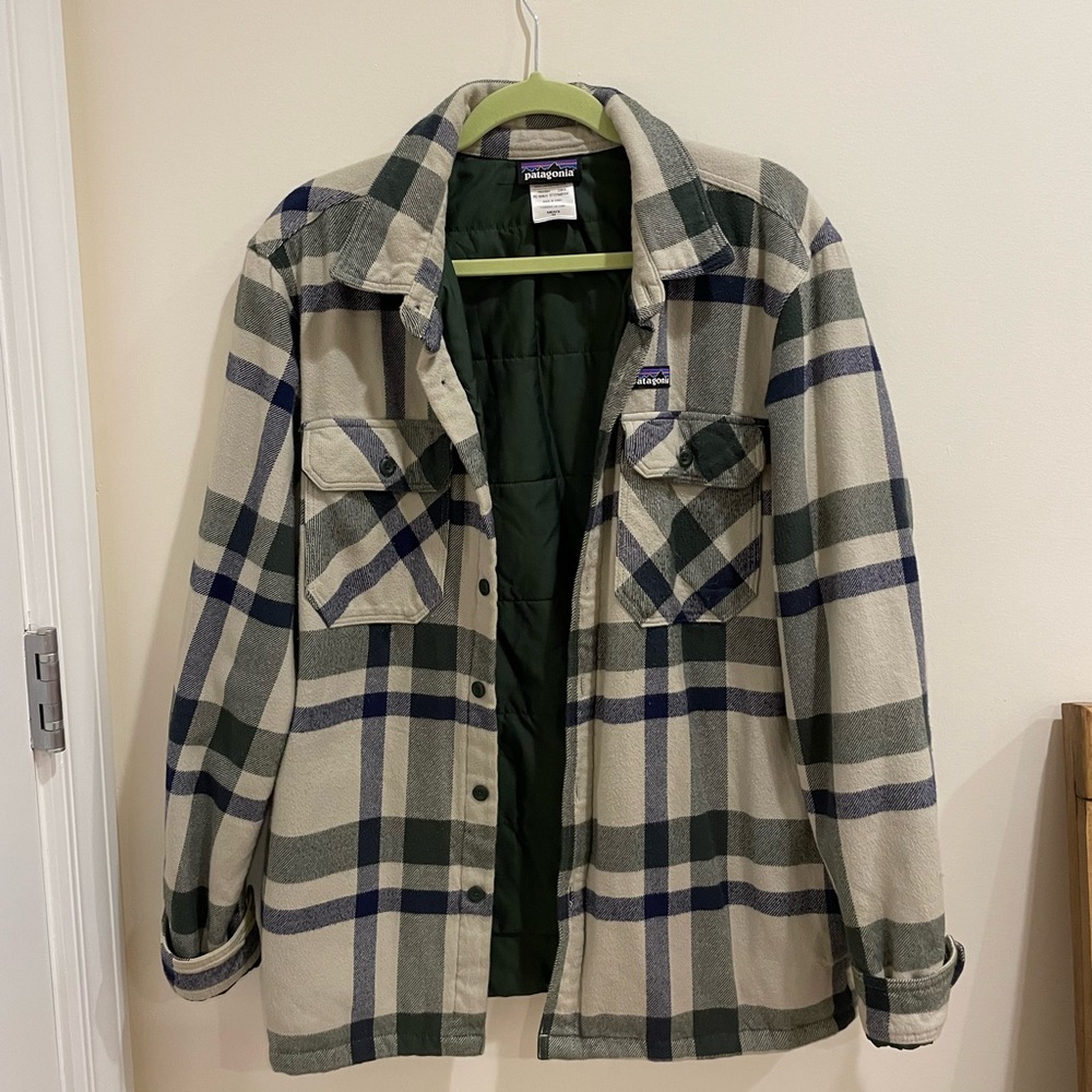 Patagonia Mens Quilted Flannel